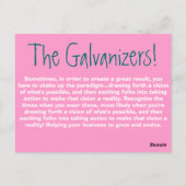 Carte Postale Le BGBOP Galvanizer. (Dos)