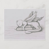 Carte Postale Le bibliothécaire (Devant)