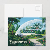 Carte Postale Le Bloedel Conservatory Canada (Devant / Derrière)