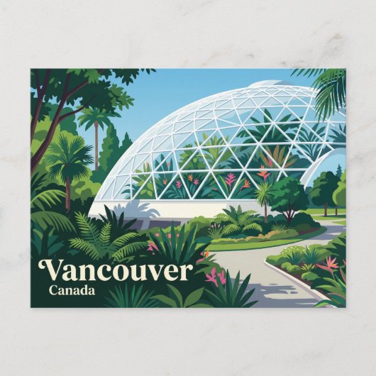 Carte Postale Le Bloedel Conservatory Canada (Devant)