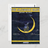 Carte Postale Le blues alcoolique (Devant / Derrière)