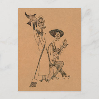 Carte Postale Le blues de la Corneille noire de Moma