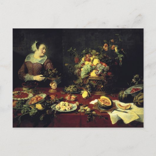 Carte Postale Le bol de fruits (Devant)