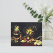 Carte Postale Le bol de fruits (Debout devant)