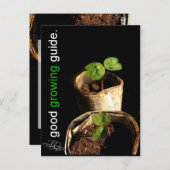 Carte Postale Le bon guide de croissance (Devant / Derrière)