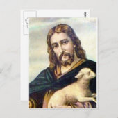 Carte Postale LE BON SHEPHERD c. 1900 (Devant / Derrière)