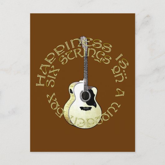 Carte Postale Le bonheur est... (Devant)