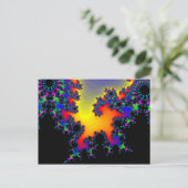 Carte Postale Le bord du fractal : (Debout devant)