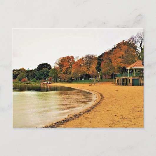 Carte Postale Le bord du lac Léman, Wisconsin (Devant)