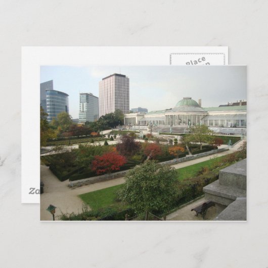 Carte Postale Le Botanique Bruxelles (Devant / Derrière)