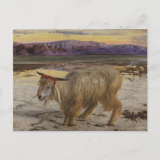 Carte Postale Le bouc émissaire (Devant)