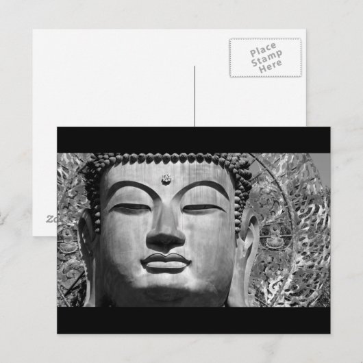 Carte Postale Le Bouddha (Devant / Derrière)