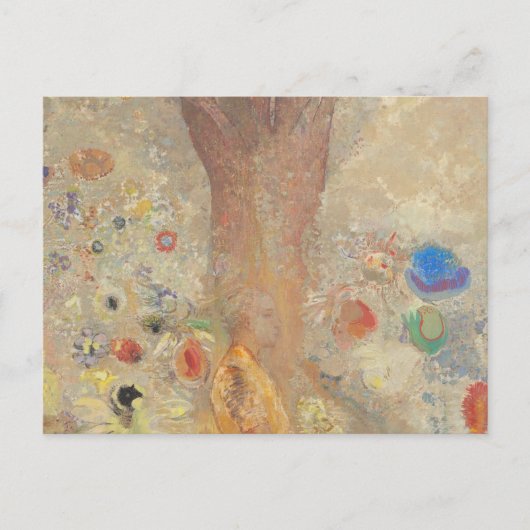 Carte Postale Le Bouddha d'Odilon Redon (Devant)