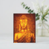Carte Postale Le Bouddha d'or (Debout devant)