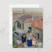Carte Postale Le Boulanger (Devant / Derrière)