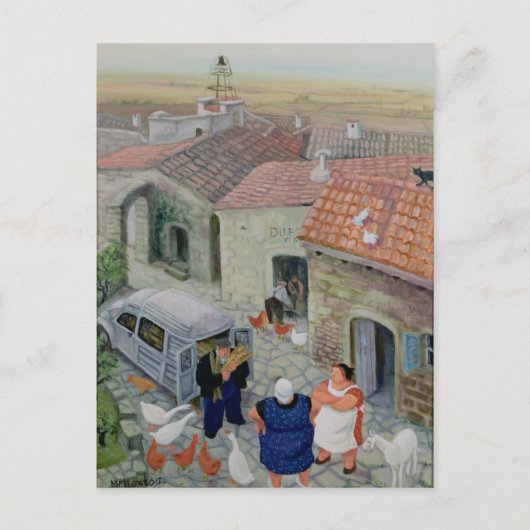 Carte Postale Le Boulanger (Devant)