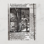 Carte Postale Le boulanger (Devant)