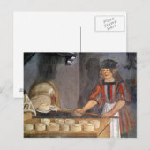 Carte Postale Le boulanger (Devant / Derrière)