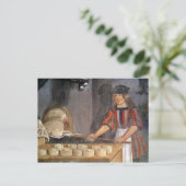 Carte Postale Le boulanger (Debout devant)