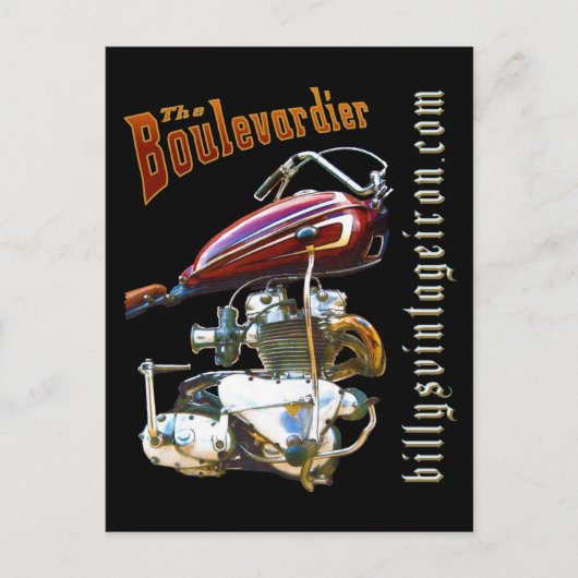 Carte Postale Le Boulevardier (Devant)