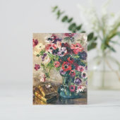 Carte Postale Le Bouquet des anémones | Luce Boyals (Debout devant)