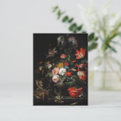 Carte Postale Le Bouquet Renversé par Abraham Mignon (Debout devant)