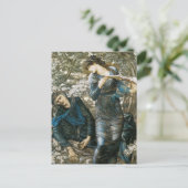 Carte Postale Le bourdonnement de Merlin (Debout devant)