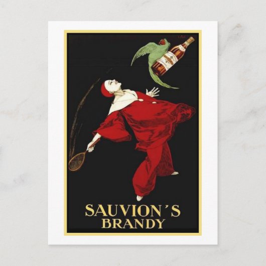 Carte Postale Le brandy de Sauvion (Devant)