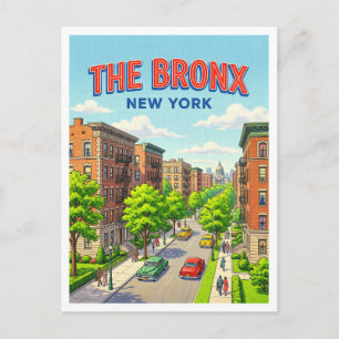 Carte Postale Le Bronx New York