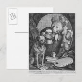 Carte Postale Le Bruiser Charles Churchill, (Devant / Derrière)