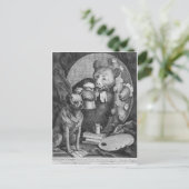 Carte Postale Le Bruiser Charles Churchill, (Debout devant)