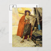 Carte Postale Le Buccaneer - l'art pirate (Devant / Derrière)