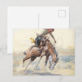 Carte Postale Le Bucker 1904 par Charles Marion Russell (Devant / Derrière)