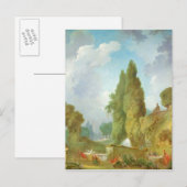 Carte Postale Le buff de l'homme aveugle (Devant / Derrière)