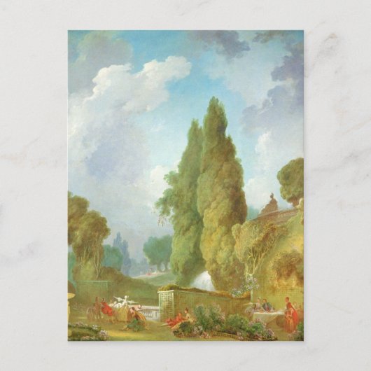 Carte Postale Le buff de l'homme aveugle (Devant)