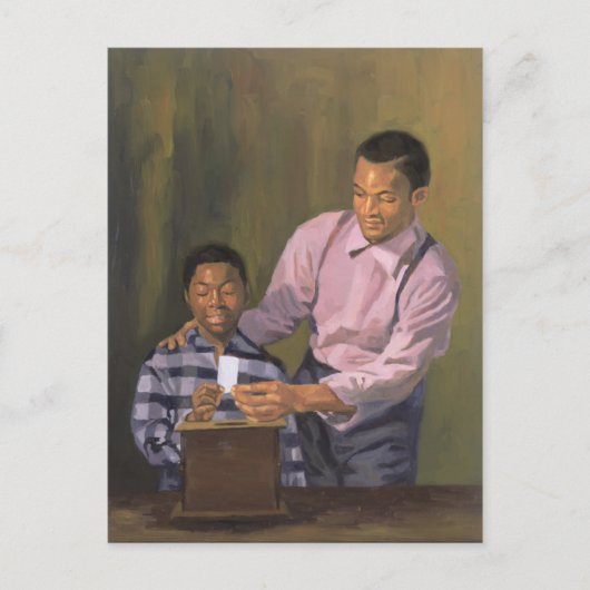 Carte Postale Le bulletin de vote 2003 (Devant)