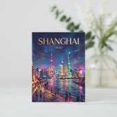 Carte Postale Le Bund Chine (Debout devant)