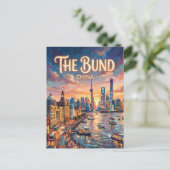 Carte Postale Le Bund Chine (Debout devant)