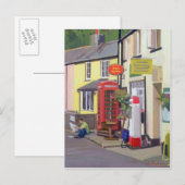 Carte Postale Le bureau de poste Withypool de village (Devant / Derrière)