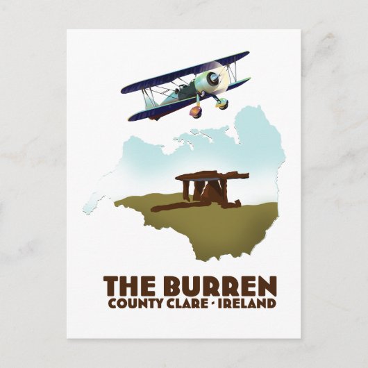 Carte Postale Le Burren Comté Clare Irlande (Devant)