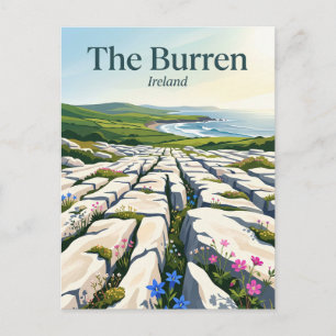 Carte Postale Le Burren Irlande