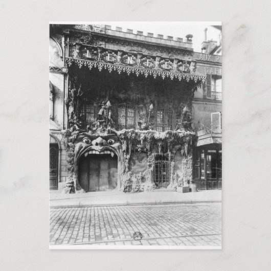 Carte Postale Le cabaret De "l'Enfer" à Paris (Devant)