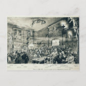 Carte Postale Le Cabaret du Conversation Noir, 1886 (Devant)