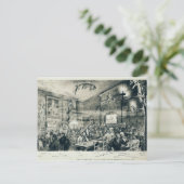 Carte Postale Le Cabaret du Conversation Noir, 1886 (Debout devant)