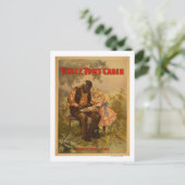 Carte Postale Le Cabine de l'oncle Tom, Black Man & Girl Theatre (Debout devant)