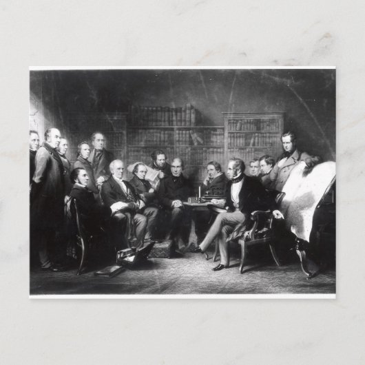 Carte Postale Le cabinet Aberdeen (Devant)