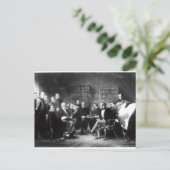 Carte Postale Le cabinet Aberdeen (Debout devant)