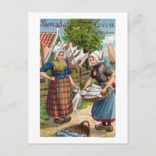 Carte Postale Le cacao royal néerlandais de Bensdorp