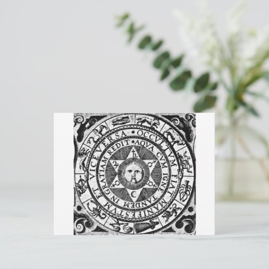 Carte Postale Le caché devient manifeste (Debout devant)