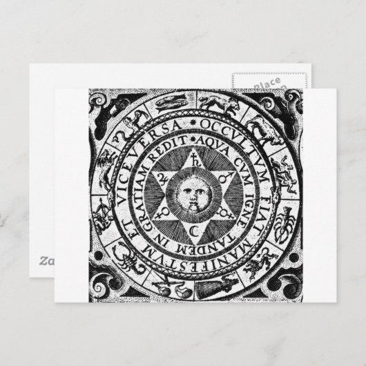 Carte Postale Le caché devient manifeste (Devant / Derrière)